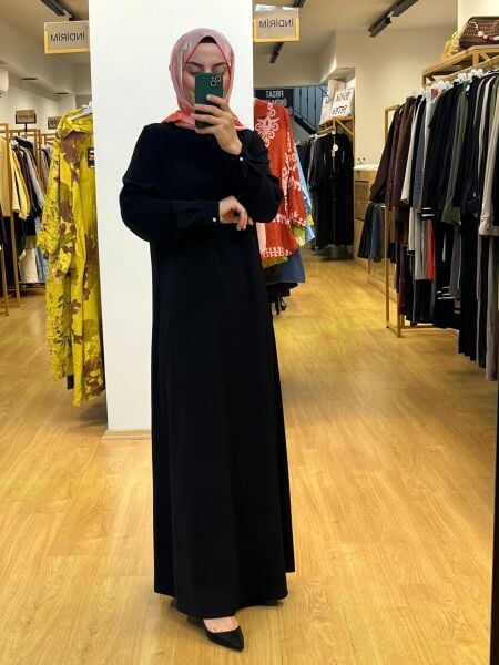 Almarwah Black Elbise 90494
