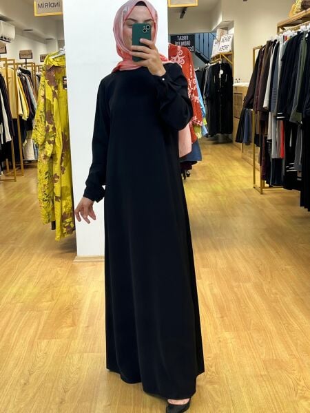 Almarwah Black Elbise T26K-90494