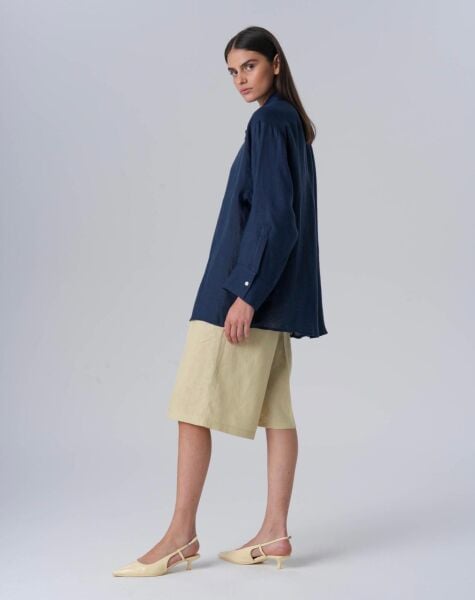 QooQ Lin Gömlek 25SS212