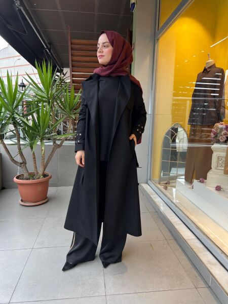 Jamıla Sarah Karmen Trenç FW26-4203