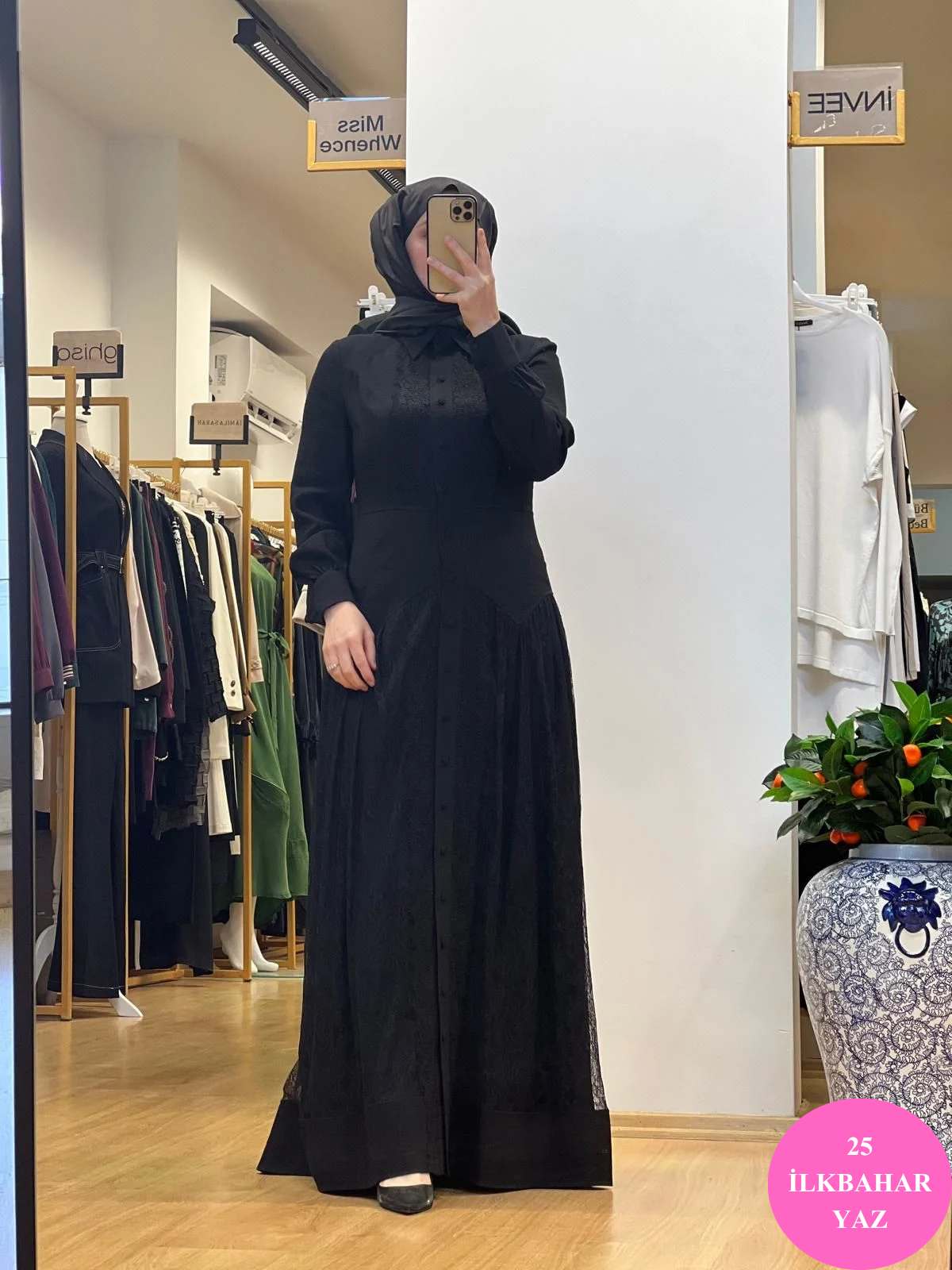 Jamıla Sarah Meyra Elbise SS25-3160