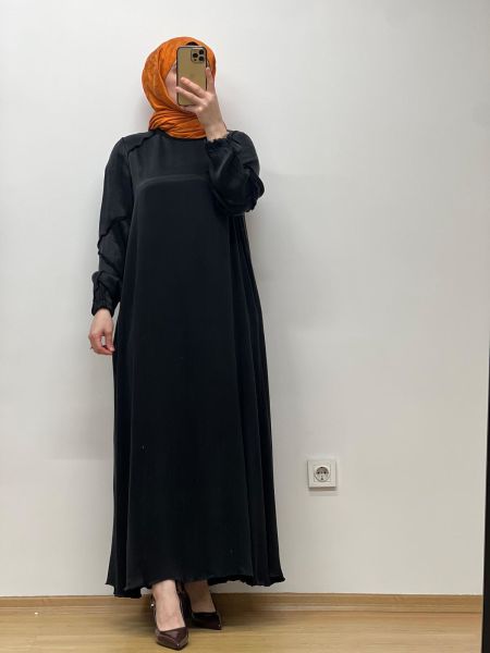 MissWhence Cupro Elbise 37801
