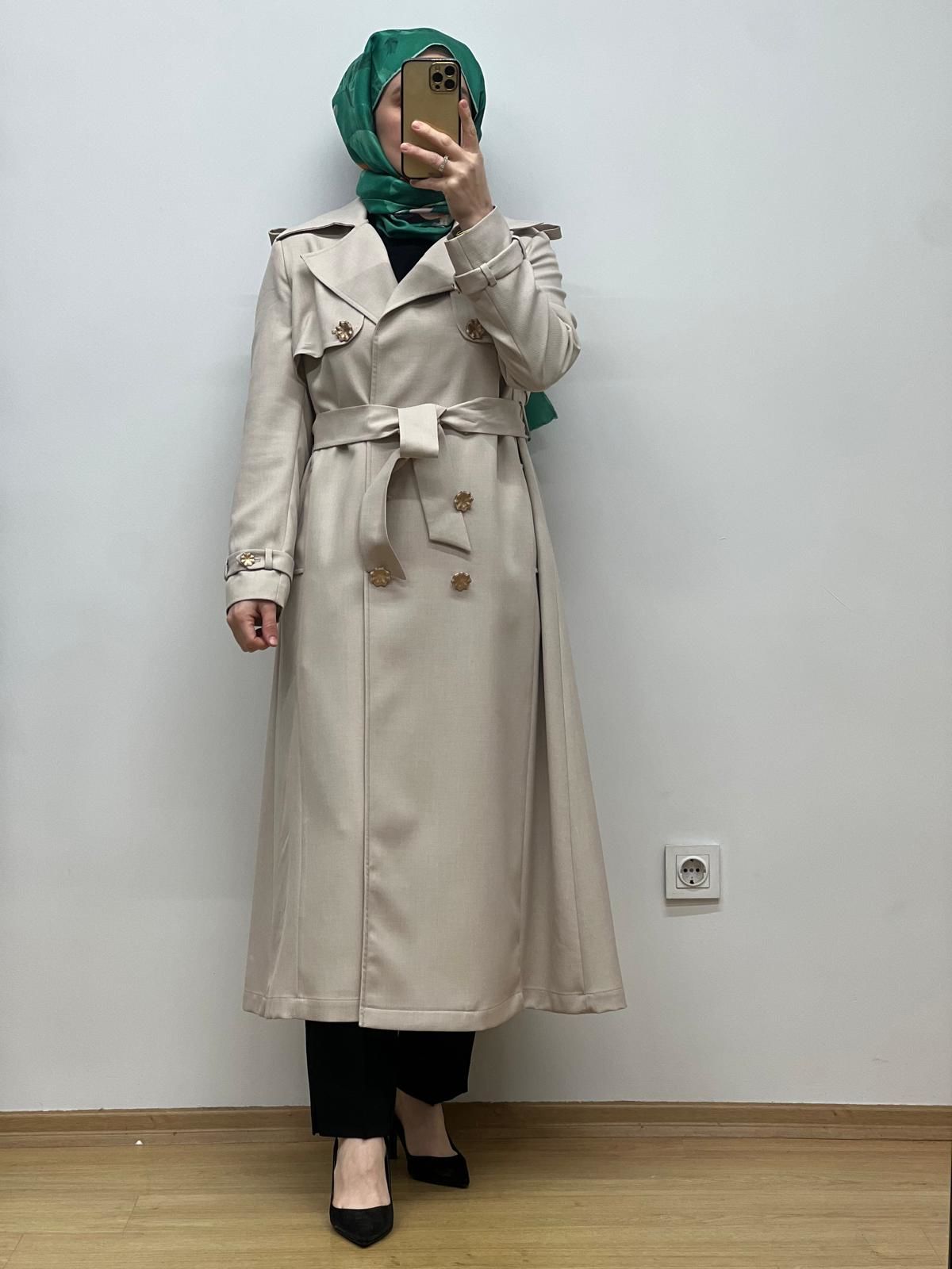 Jamıla Sarah New Diva Trenç SS25-4026