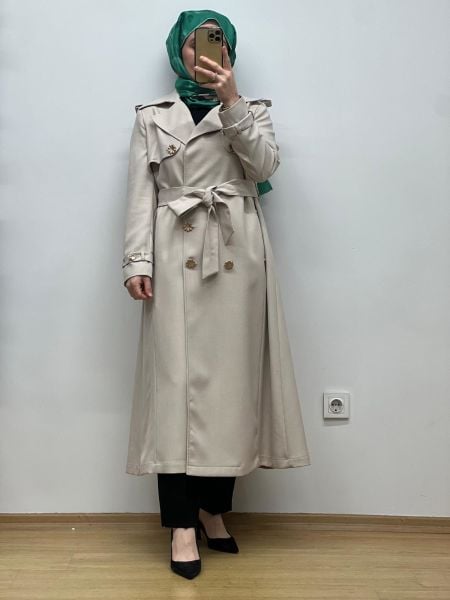 Jamıla Sarah New Diva Trenç SS25-4026-BB