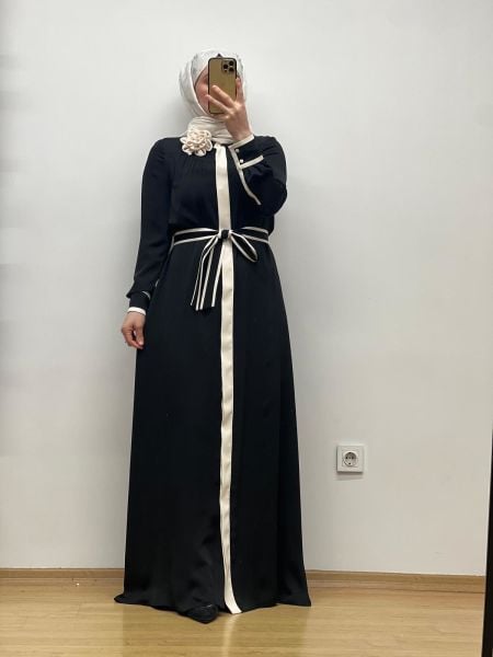 Jamıla Sarah Gülşah Gömlek Elbise SS25-3145