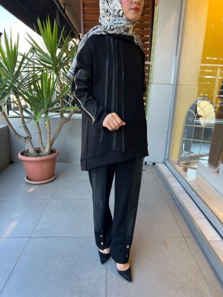 Mascara Paçalar Düğmeli Pantolon 56MK3118