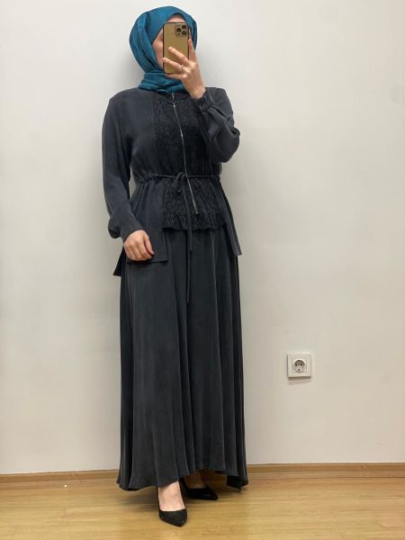 Almarwah Black Etekli Takım 202758-BB