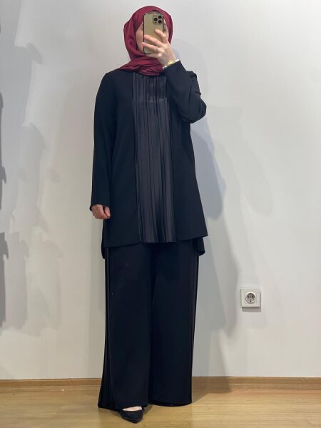 Almarwah Black Pantolonlu Takım 90329