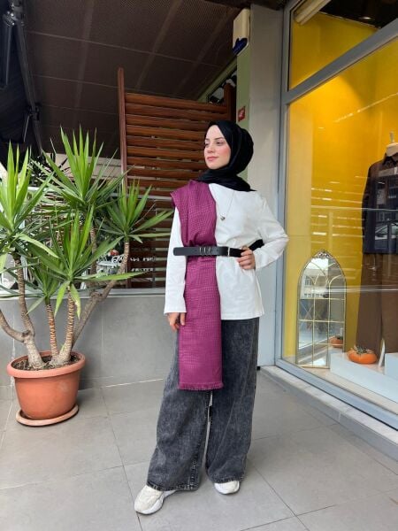 QooQ Baskılı Badi Tunik 26FW231