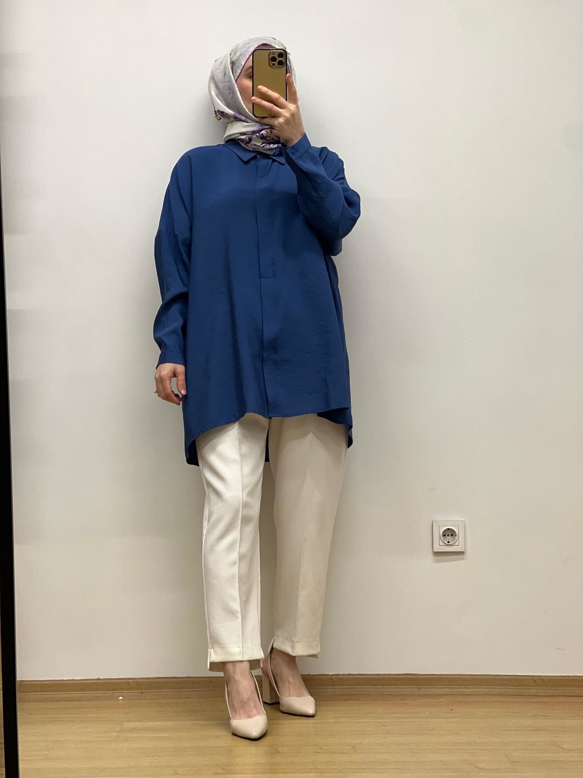 QooQ Yarasa Kol Gömlek 25SS-231