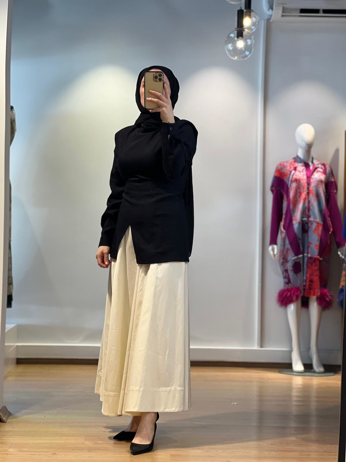 QooQ Store Vatka Bluz 24SS247