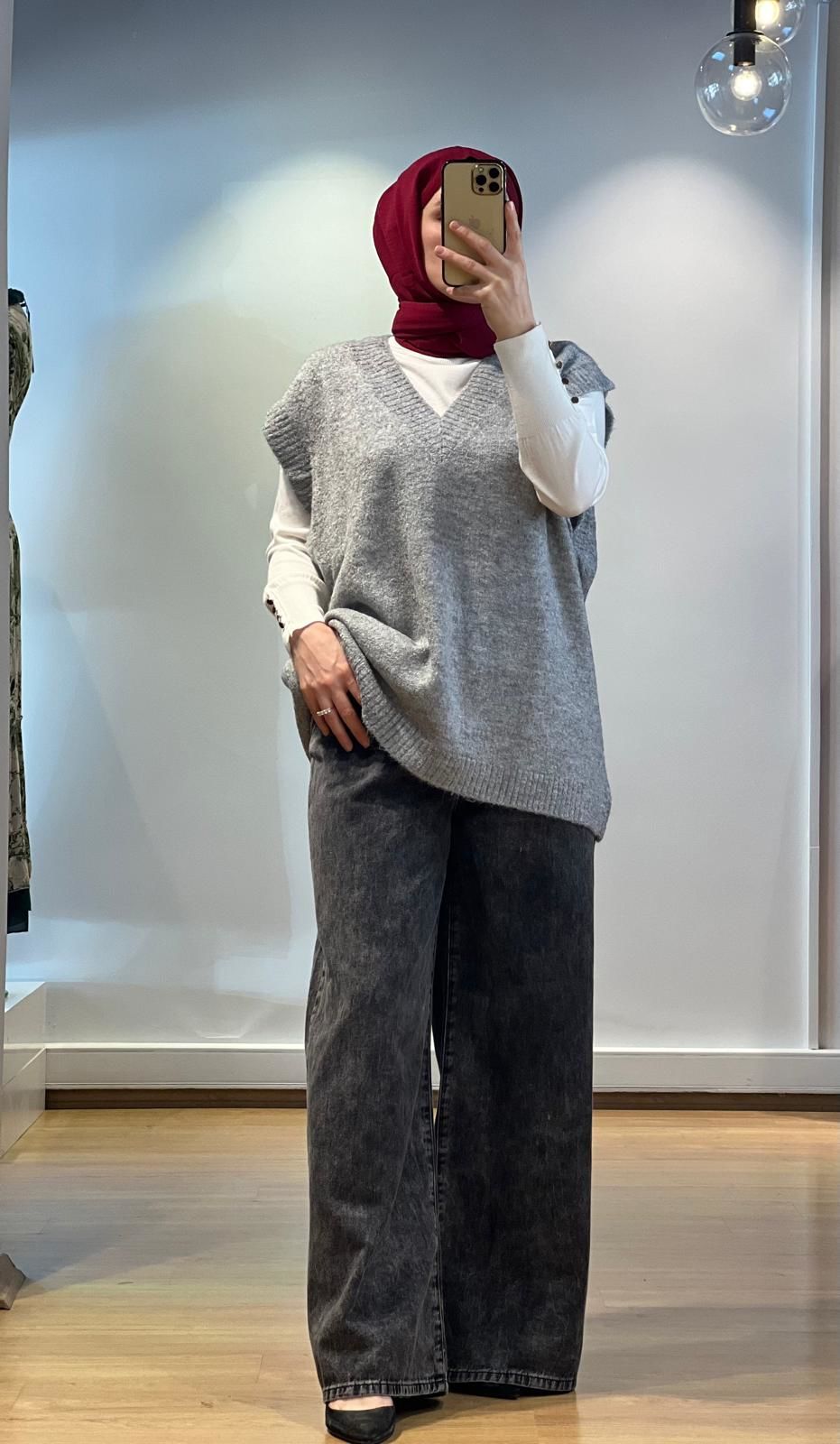 QooQ Store Sisi Süeter 25FW600