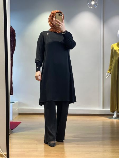 MissDalida A Kesim Cupro Tunik T25K-6004