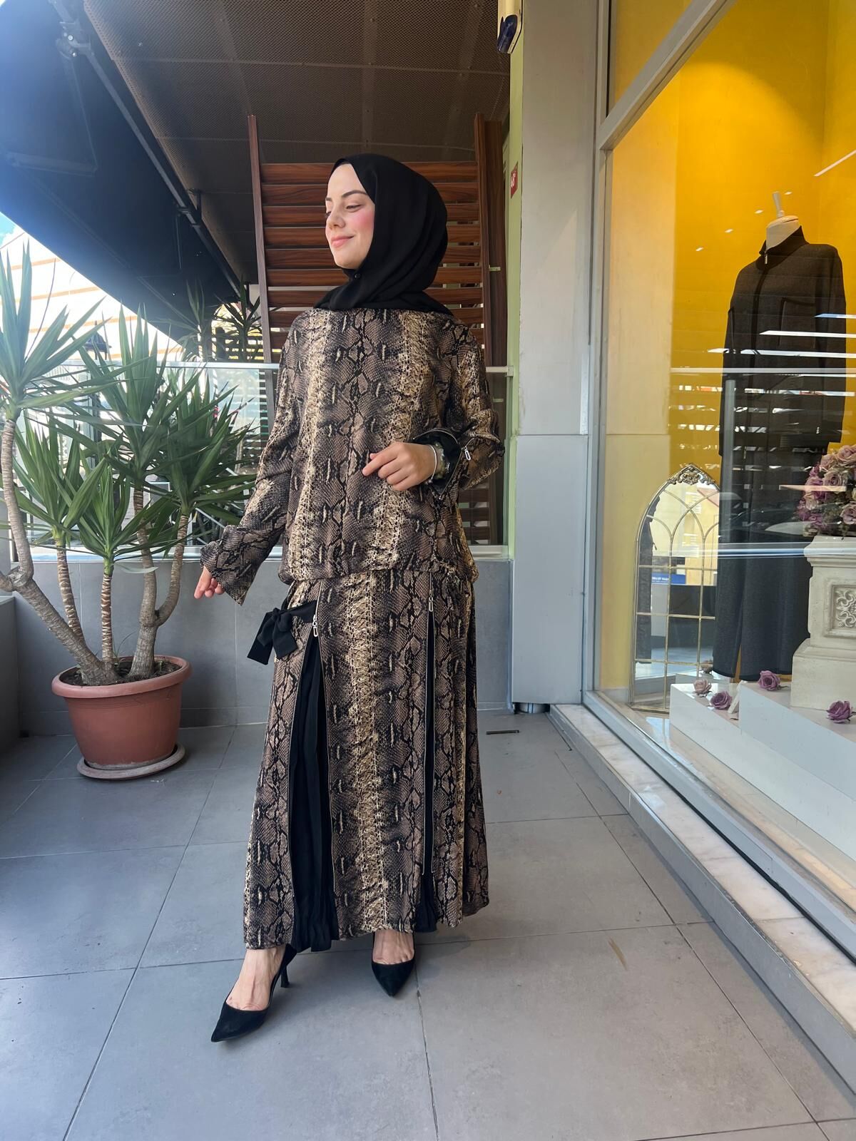 MissWhence Baskılı Takım 38003