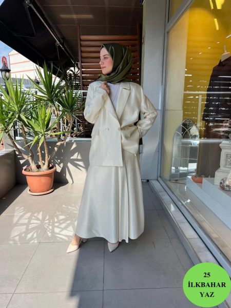 QooQ İnci Ceket 25SS-628