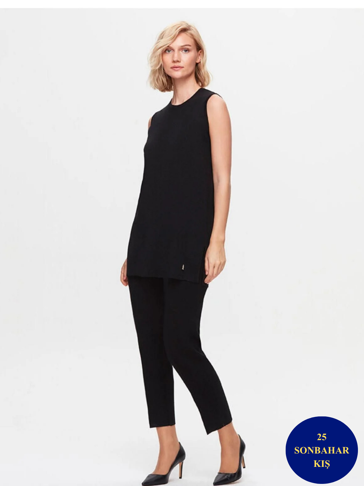 MissDalida Kolsuz Basic Triko Tunik T25K-6000