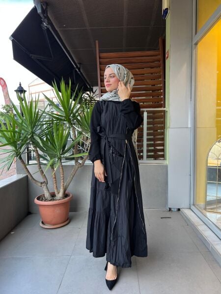 MissWhence Tafta Elbise 38813