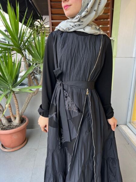 MissWhence Tafta Elbise 38813