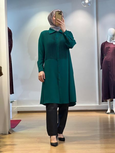 MissWhence Nervürlü Gömlek 34301