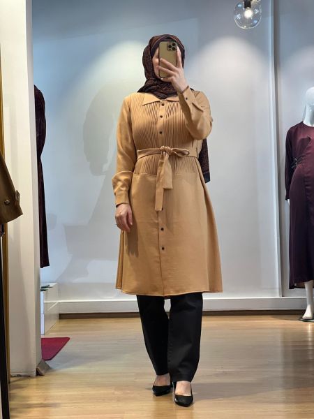 MissWhence Nervürlü Gömlek 34301