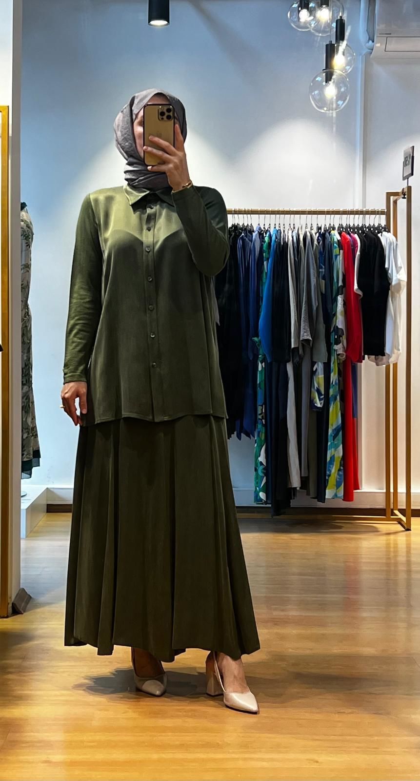 MissDalida Hakim Yaka Kupro Gömlek T25K-3001