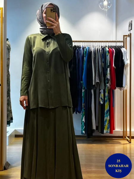 MissDalida Hakim Yaka Kupro Gömlek T25K-3001