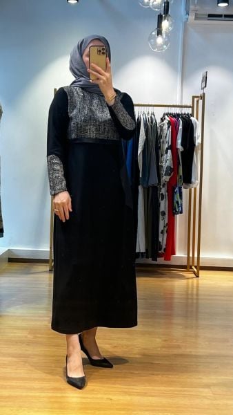 Almarwah Black Elbise 25K-303784
