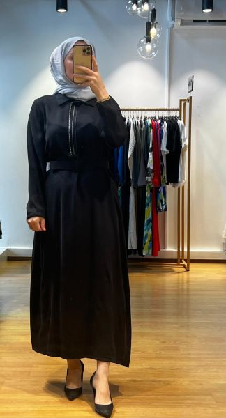 Almarwah Black Elbise 303775