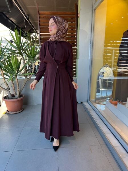 Almarwah Black Elbise T26K-303876