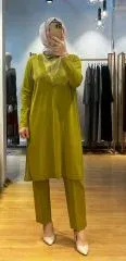MissDalida Dar Paça Triko Pantolon T24Y-7000-BB