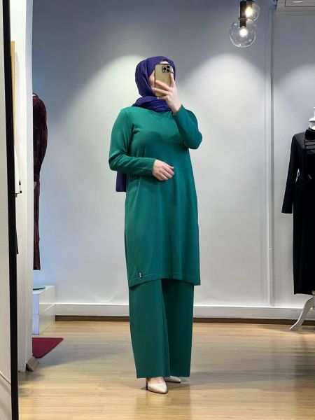 MissDalida V Yaka Uzun Triko Tunik T24K-6031