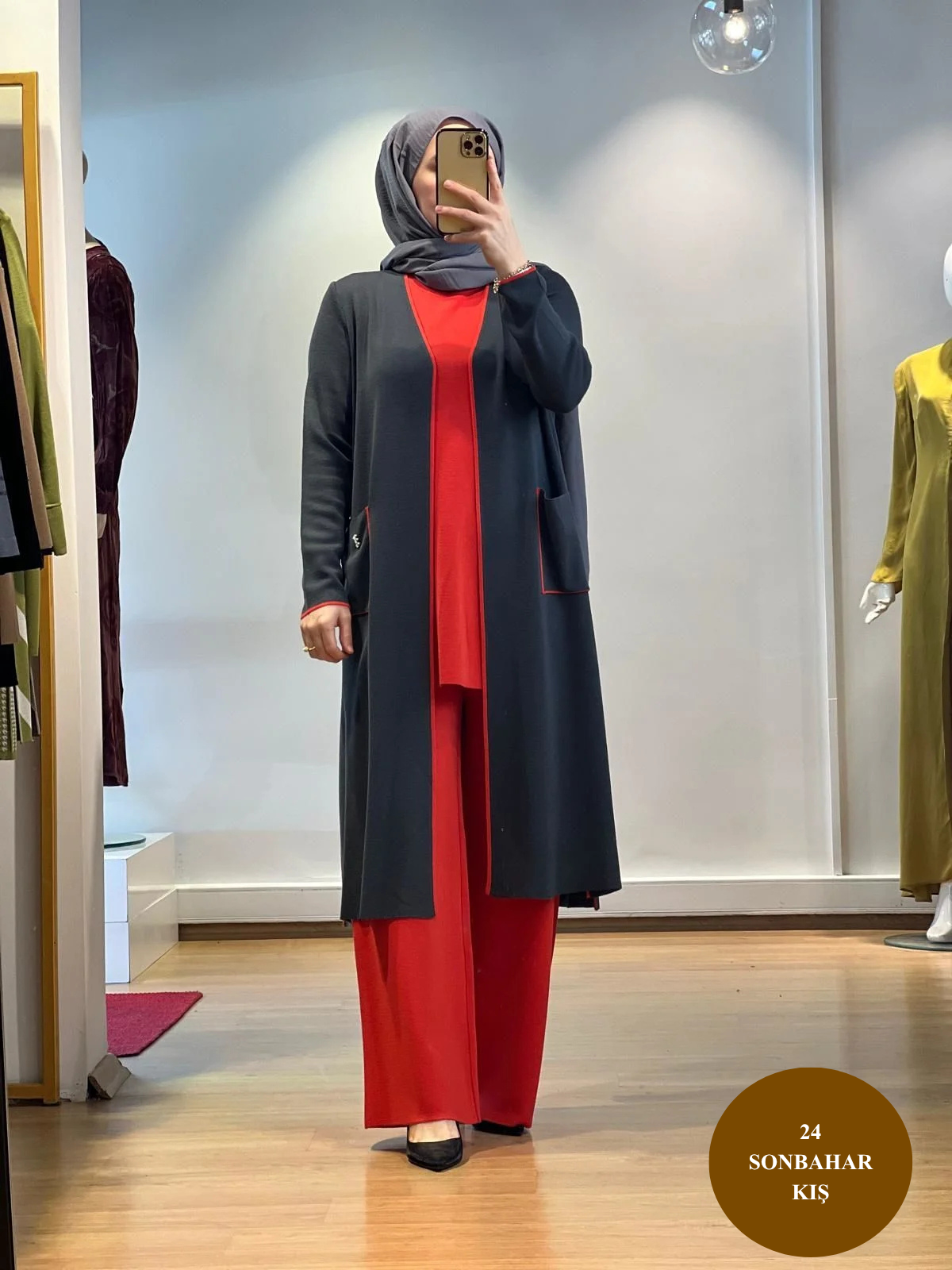 MissDalida Bol Paça Triko Pantolon T24K-7001