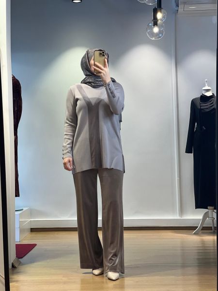 MissDalida Kadife Bol Paça Pantolon T24K-7005