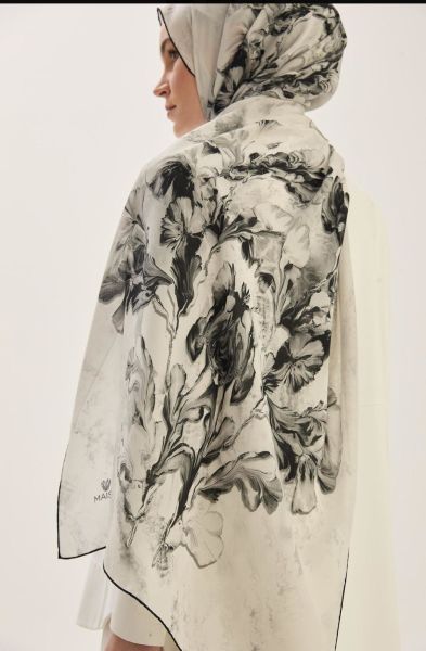 Reyya Krep İpek Şal 70x190cm