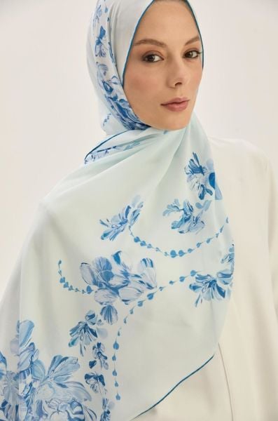 Helya Krep İpek Şal 70x190cm