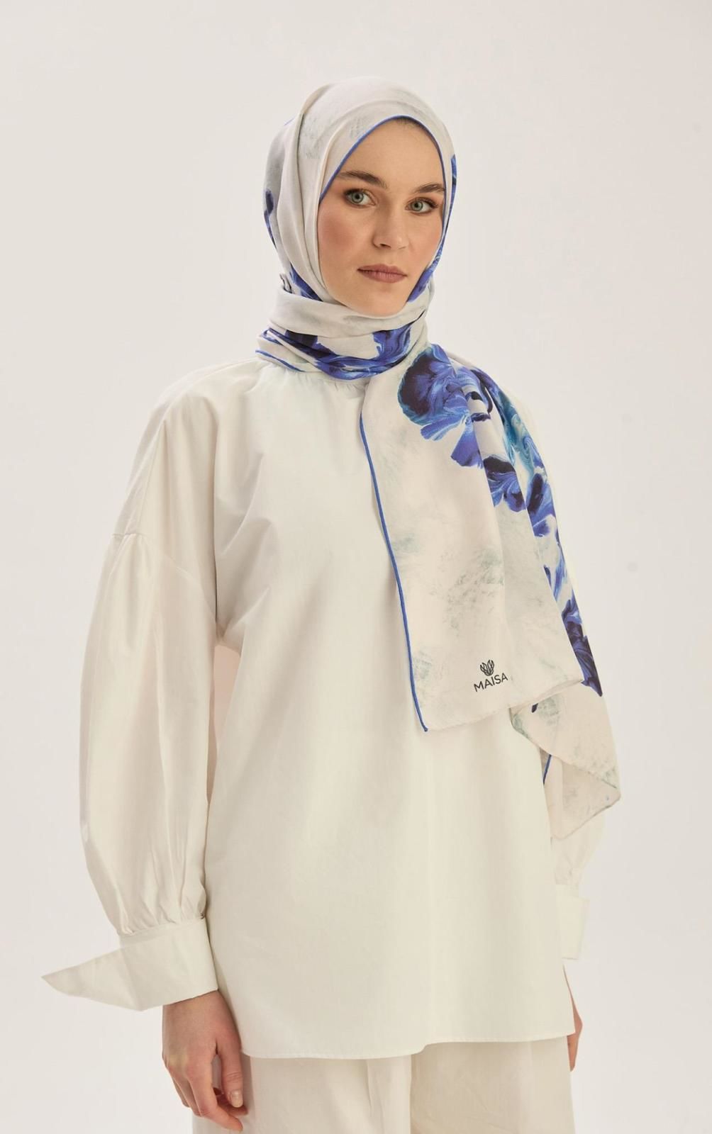 Reyya Pamuk İpek Şal 70x190cm