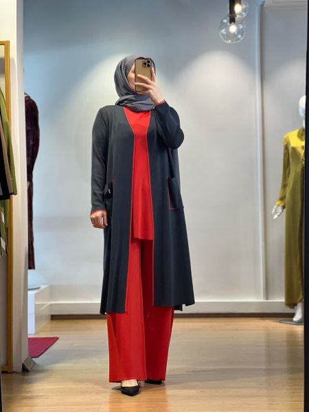 MissDalida Kolsuz Basic Tunik T24K-6000 38 - Aspo-Coral