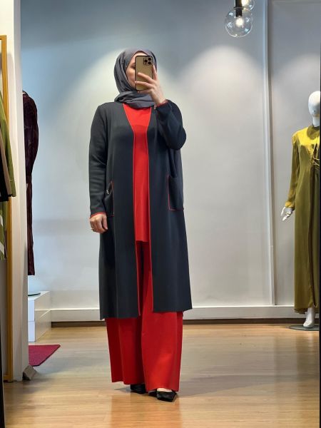 MissDalida Kolsuz Basic Tunik T24K-6000 38 - Aspo-Coral