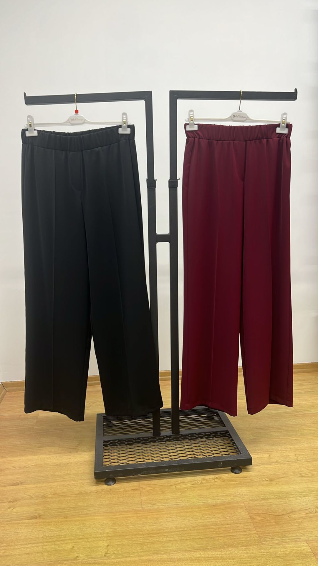 Sentez Colmar Beli Lastikli Bol Paça Pantolon SZ-5580-BB