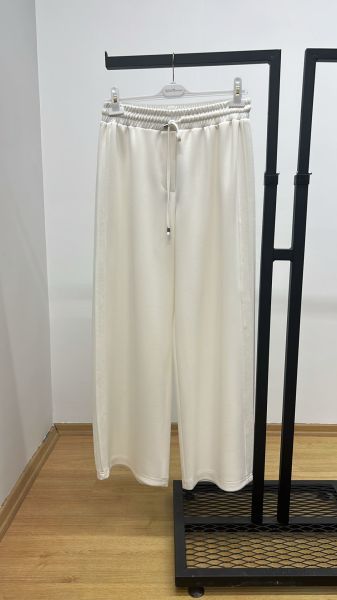 Sentez Berlin Yanı Nevrulu Geniş Paça Bambu Pantolon SZ-5581