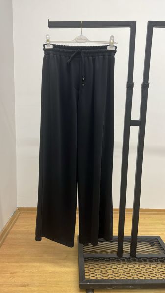 Sentez Berlin Yanı Nevrulu Geniş Paça Bambu Pantolon 25Y-SZ-5581