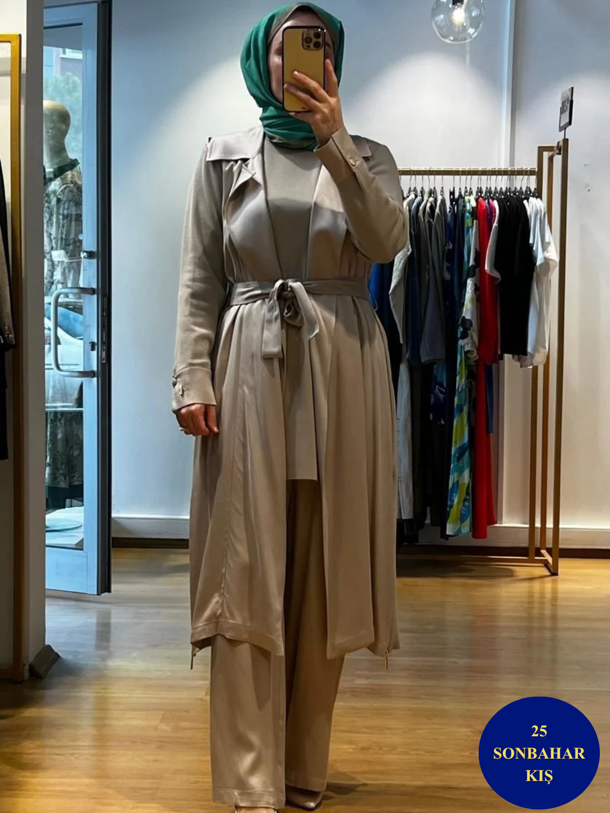 MissDalida Cupro Triko Kap T25K-8022