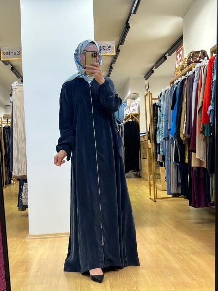 MissWhence Kapşonlu Cupro Ferace 37513