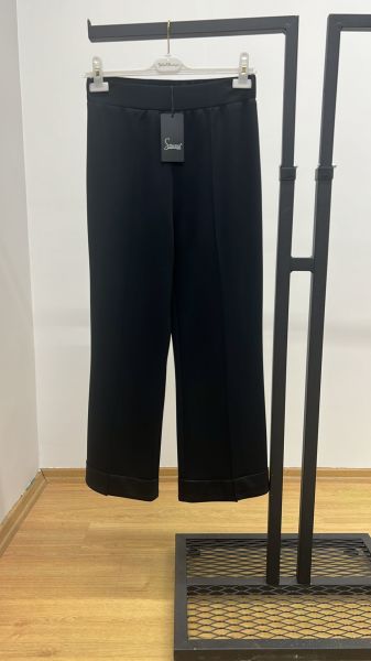 Sentez Nervürlü Bambu Duble Paça Pantolon 25Y-SZ-5536