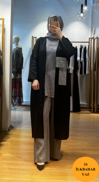 MissDalida Kolsuz Keten Tunik T24Y-6008