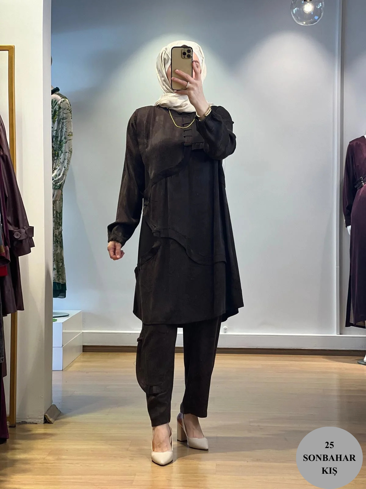 MissWhence Cupro Tunik 25K-36007