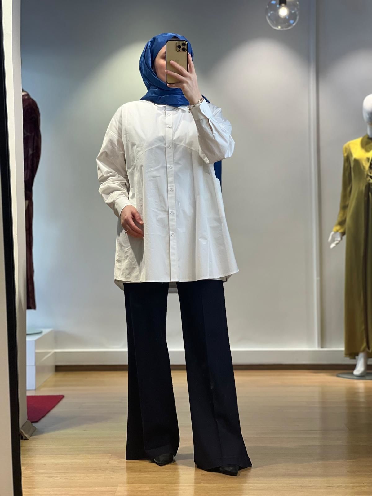 QooQ Store Paper Gömlek 25FW214