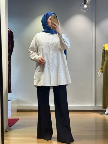 QooQ Store Paper Gömlek 25FW214