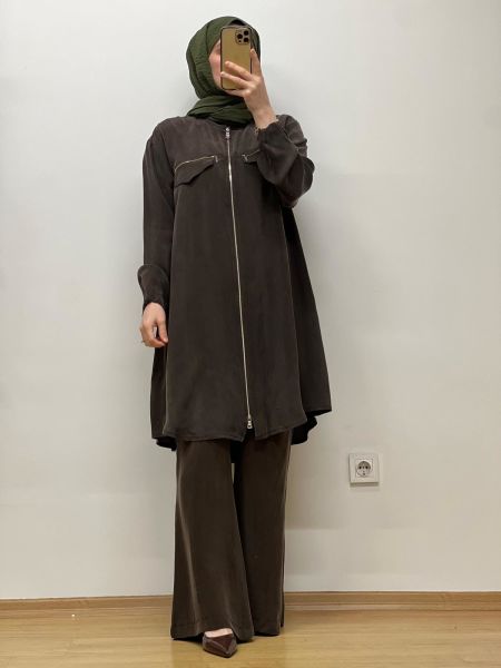 MissWhence Cupro Pantolon 37110