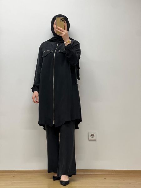 MissWhence Cupro Pantolon 37110